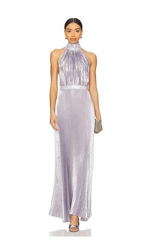 Eden Dress in Metallic Silver. - size 10/M (also in 14/XL, 6/XS, 8/S) - L'IDEE - Modalova