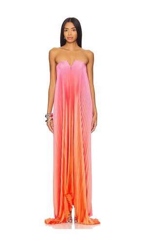 X Revolve Black Tie Gown in Orange. - size 6/XS (also in 8/S) - L'IDEE - Modalova