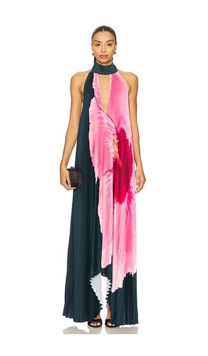 Opera Gown in Dark Green,Pink. - size 12/L (also in 14/XL, 6/XS, 8/S) - L'IDEE - Modalova