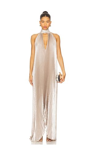 Opera Gown in Metallic Silver. - size 10/M (also in 6/XS) - L'IDEE - Modalova