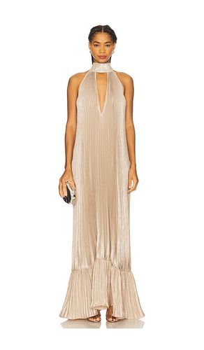 Libertie Gown in Neutral. - size 10/M (also in 12/L, 14/XL, 6/XS, 8/S) - L'IDEE - Modalova