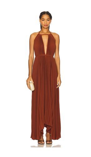 Boheme Gown in Burnt Orange. - size 10/M (also in 14/XL, 6/XS, 8/S) - L'IDEE - Modalova