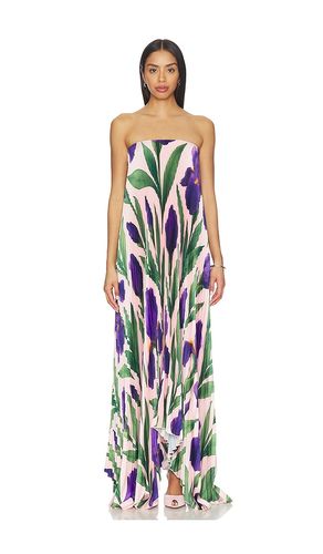 Bisous Strapless Gown in Rose,Purple. - size 10/M (also in 12/L, 6/XS, 8/S) - L'IDEE - Modalova