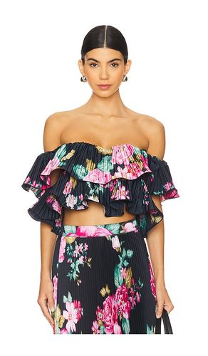 Le Frill Top in Black. - size 6/XS (also in 8/S) - L'IDEE - Modalova