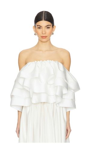 Sicilian Strapless Top in White. - size 10/M (also in 14/XL, 6/XS, 8/S) - L'IDEE - Modalova