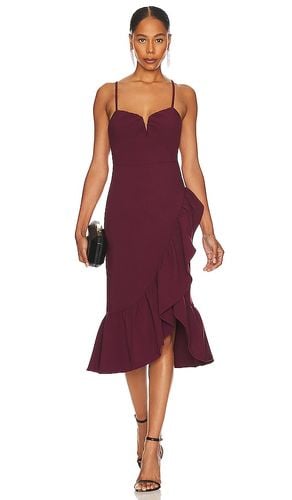 Johnny Dress in Wine. - size 0 (also in 2) - LIKELY - Modalova