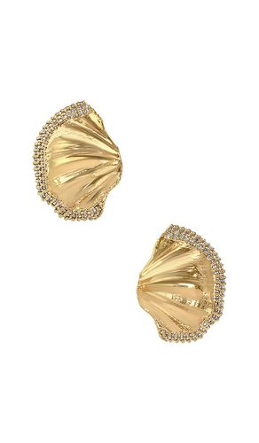 Small love earring en color oro metálico talla all en - Metallic Gold. Talla all - Lili Claspe - Modalova