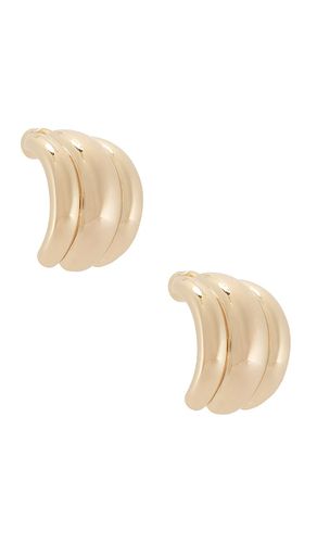 Elsa shield earrings in color metallic size all - Lili Claspe - Modalova