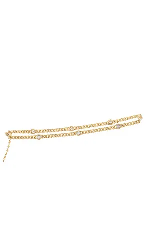 Daisy Medium Link Anklet in Metallic - Lili Claspe - Modalova