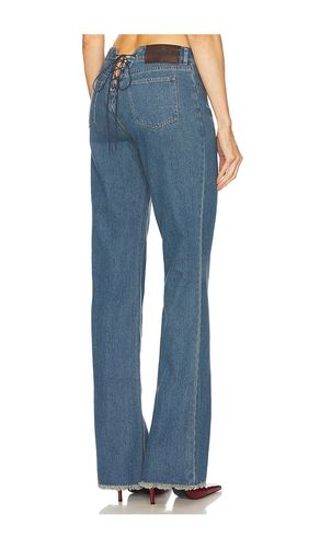 Samantha Lace Up Jeans in Blue. - size M (also in S, XL, XS, XXS) - LOBA - Modalova
