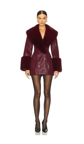 Julieta Faux Leather Coat in . - size L (also in M) - LOBA - Modalova