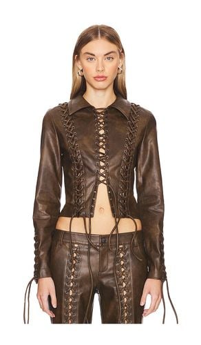 Amantilla Faux Leather Jacket in . - size L (also in M, S, XL, XS, XXS) - LOBA - Modalova