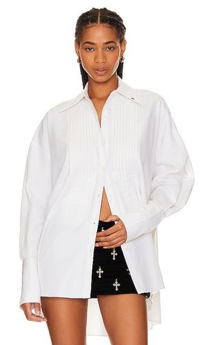 Almudena Oversized Button Up Shirt in White. - size S (also in L, M) - LOBA - Modalova