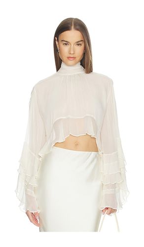 Zoe Ruffle Blouse in . Size L. Also in M, S, XS - LOBA - Modalova