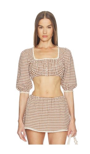 Ann Gingham Top in ,. Taglia M. Also in L, XL - LOBA - Modalova