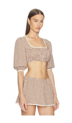 Ann Gingham Top in ,. Size S. Also in M, L, XL - LOBA - Modalova