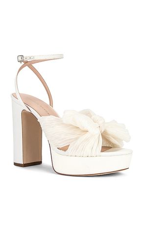 Natalia Pleated Knot Platform in . Size 10. Also in 7, 8, 8.5, 9, 9.5 - Loeffler Randall - Modalova