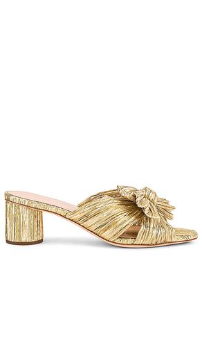 Emilia Pleated Knot Mule in Metallic . - size 6 (also in 6.5, 7, 7.5, 8) - Loeffler Randall - Modalova