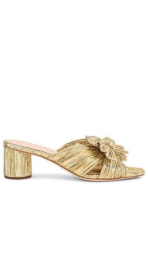 Pantunfla emilia en color oro metálico talla 6.5 en - Metallic Gold. Talla 6.5 (también en 7, 7.5, 8, 8.5) - Loeffler Randall - Modalova