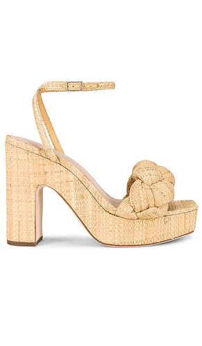 Fae Platform Sandal in Neutral. - size 10 (also in 8.5, 9, 9.5) - Loeffler Randall - Modalova