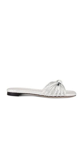 Izzie Knotted Sandal in Metallic . - size 6 (also in 7) - Loeffler Randall - Modalova