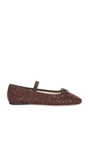 Zapatillas de ballet leonie en color marrón talla 8.5 en - Brown. Talla 8.5 (también en 9.5) - Loeffler Randall - Modalova