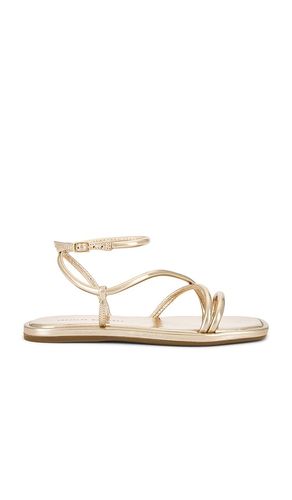Noor Sandal in Metallic Gold. - size 7 (also in 7.5, 8.5) - Loeffler Randall - Modalova