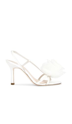 Steph Flower Heeled Sandal in White. - size 10 (also in 6.5, 7, 8, 8.5, 9, 9.5) - Loeffler Randall - Modalova