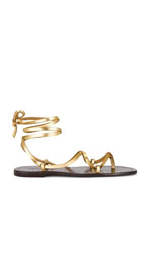 Lianna Sandal in Metallic Gold. - size 10 (also in 6.5, 7.5, 8, 8.5, 9) - Loeffler Randall - Modalova