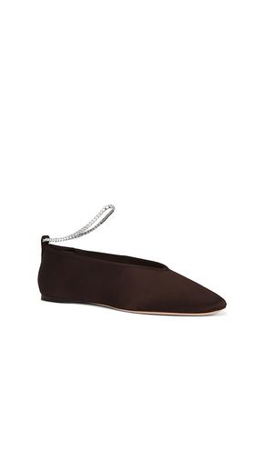 Emery Crystal Ballet Flat in Brown. - size 8 (also in 8.5) - Loeffler Randall - Modalova