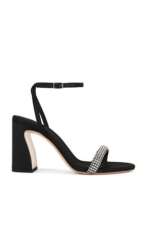 Malia Curved Sandal in Black. - size 7 (also in 8, 8.5, 9, 10) - Loeffler Randall - Modalova