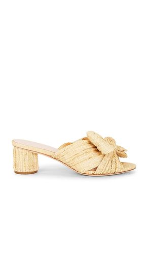 Emilia Pleated Knot Mule in Beige. - size 6 (also in 7, 7.5, 8, 8.5, 9, 10) - Loeffler Randall - Modalova
