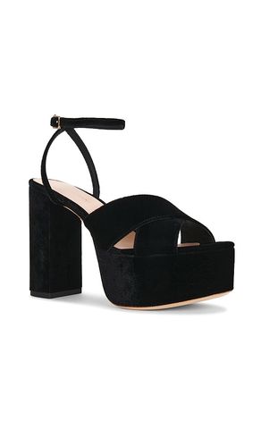 Loretta Platform Sandal in Black. - size 10 (also in 6, 6.5, 7, 7.5, 8, 8.5, 9, 9.5) - Loeffler Randall - Modalova