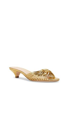 Dixie Strappy Kitten Heel Sandal in Metallic . - size 6.5 (also in 8, 9) - Loeffler Randall - Modalova