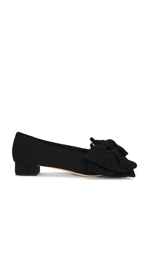 Noa Bow Flat in Black. - size 10 (also in 6, 6.5, 7, 7.5, 8, 8.5, 9, 9.5) - Loeffler Randall - Modalova