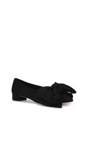 Noa Bow Flat in Black. - size 10 (also in 6, 6.5, 7, 7.5, 8, 8.5, 9, 9.5) - Loeffler Randall - Modalova