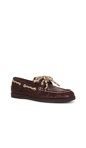 Franco Boat Shoe in Brown. - size 10 (also in 6, 6.5, 7, 7.5) - Loeffler Randall - Modalova