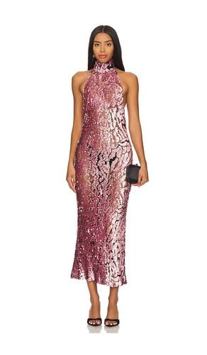 Sequin Halter Open Back Dress in . - size 0 (also in 2, 4, 6, 8) - Lapointe - Modalova