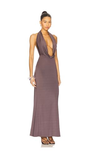 Lightweight Jersey Deep Cowl Neck Gown in . Size L. Also in M, S - LaPointe - Modalova