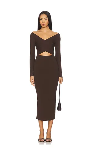 Matte Viscose Cross Front Dress in . Size L. Also in S - LaPointe - Modalova