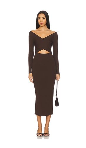 Matte Viscose Cross Front Dress in . Taglia L. Also in S - LaPointe - Modalova