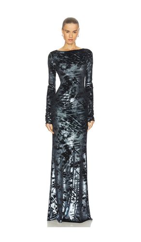 Velour Boatneck Gown in . Size M. Also in XS - LaPointe - Modalova