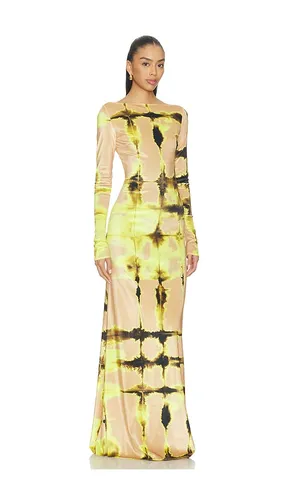 Boatneck Gown in Nude. - size S (also in XS) - LaPointe - Modalova