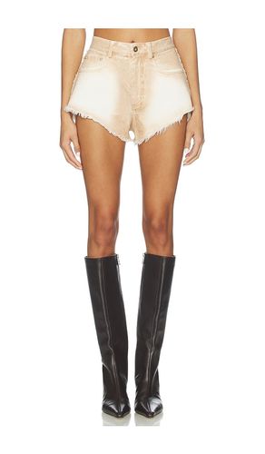 Pigment Denim Mini Short in . Size 0. Also in 2 - LaPointe - Modalova