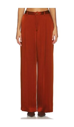 Satin Relaxed Pleated Pant in . Size 2. Also in 6 - LaPointe - Modalova