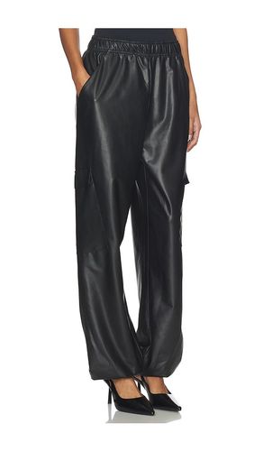 Textured Faux Leather Jogger in . Size M. Also in S - LaPointe - Modalova