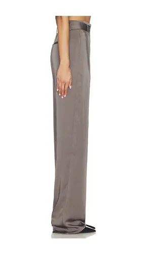 Belted Pant in Grey. - size 0 (also in 2) - LaPointe - Modalova