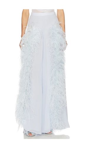Wide Leg Pant With Feathers in . Size 0. Also in 2, 4, 6 - LaPointe - Modalova