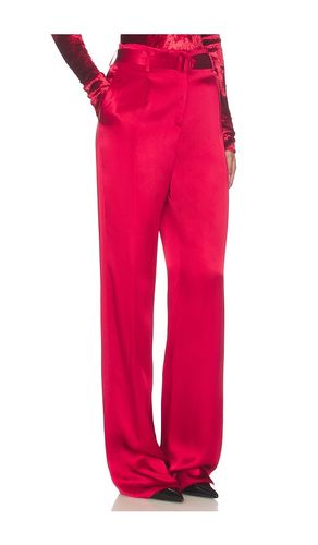 Satin Belted Pant in . Size 0. Also in 2, 4, 6 - LaPointe - Modalova