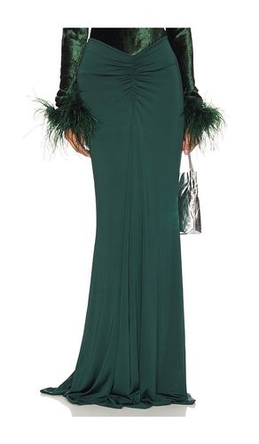Ruched Maxi Skirt in Green. - size M (also in S, XS) - Lapointe - Modalova